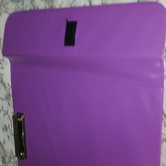 Vintage Trapper Keeper Designer Series Purple Sunset 1990's Folders Organizer - Picture 8 of 8